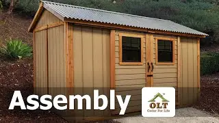 Classic 12&times;8 Shed with Engineered Siding | Slider