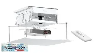 VEVOR Motorized Projector Lift Electric Projector Lift Adjustable Height 59 in