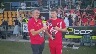 Post Match Australian Championship with Captain Jeremy Wilson Vs Sydney Olympic 16th November 2025