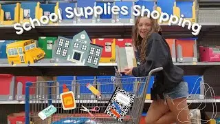 School Supplies Shopping Vlog!