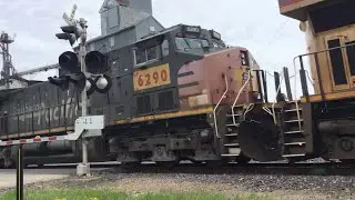 UP 6290!! UP 7360 Southbound MSSDM - Farmington, MN (5/8/21)