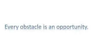 Obstacles in path || Short inspirational story