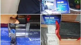 Sunsun CBG 800 - unboxing and review