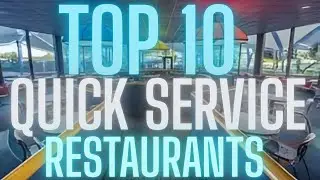 Top 10 Quick Service Restaurants In Disney World.
