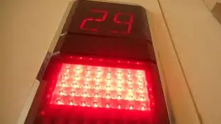 Christmas special-AMAZING Otis Elevonic 411 lifts at Pathumwan Princess Hotel,Bangkok