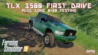 First Custom TLX 3500 Build Test Drive and 0-60 MPH Testing! (GMG Truck Shop) Farming Simulator 19