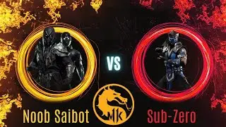 Mortal Kombat 11 - Noob Saibot vs Sub-Zero (Very Hard)