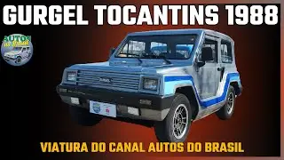 Gurgel Tocantins 1988 - viatura do Canal Autos do Brasil