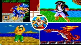 Game n&deg;301 - Captain Silver ( Master System ) All bosses