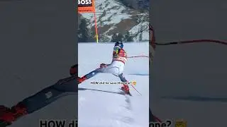 Most insane recovery you'll see 🥵 #fisalpine #ski #wintersport #alpineskiing