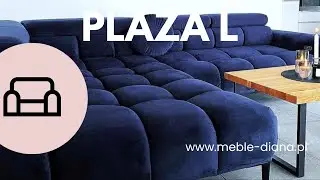 Narożnik Plaza L rozkładanie elektryczne od meble diana