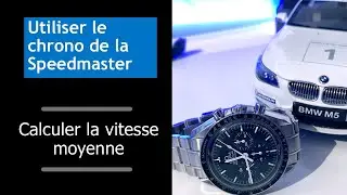 Comment utiliser le chrono de l'Omega Speedmaster?