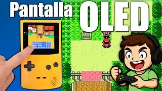 Colocando pantalla OLED a la GameBoy Color. y tambi&eacute;n bater&iacute;a. &iexcl;MENUDO MOD!