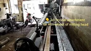 customised thread milling machine for Screw making | Lathe machine converted  thread Milling machine