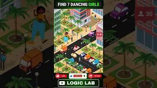 Only 1% Can Find All 7 girls! 😲 | Mind Challenge #shortspuzzle #shorts #brainteaser #viralshorts