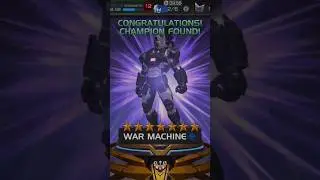 Marvel war machine 7 star mcoc hero|| #marvel #marvelstudios #kabamcoc #mcoc #mcushorts #mcuedit