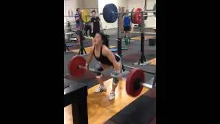 Erika Ropati Frost 16/2/15 Snatch x3 PB