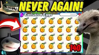⚡I OPENED 140 NEW EXCLUSIVE BRAINROT EGGS in REBIRTH CHAMPIONS ULTIMATE! (ROBLOX)