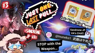 Sandrone JP VA's CHAT Can't STOP HER From PULLING Anymore... | Mariko Honda Genshin Stream (ENG SUB)