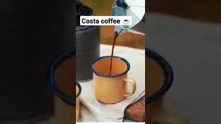 Costa coffee ☕🌞 | I hope into a coffee shop | #costarica#shortsfeed  #shortsyoutube
