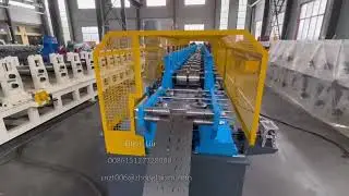 Fully automatic PLC adjustment upright pillar roll forming machine with YANGLI press and high speed