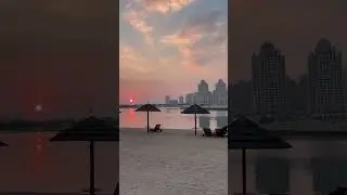 Sunset at the Pearl, Doha 🇶🇦