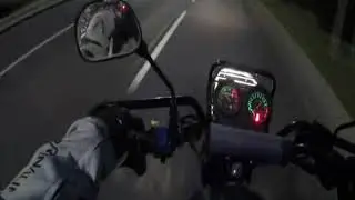 #Romet ADV 125   po okolicy i  Trójmiasto nocą   -  lipiec 2020   ;-)...