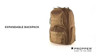 Expandable Tactical Backpack