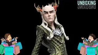Abrimos la figura Mini Epics de padre de Legolas Thranduil del Se&ntilde;or de los Anillos de Weta Workshop