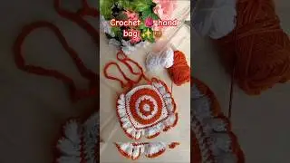 handmade crochet 🧶 bag 👜✨🥰 #shorts #trending #diy #crochet #bag #handmade
