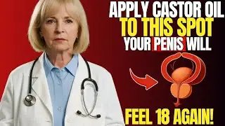 Men Over 50: Rub THIS Spot with Castor Oil for Stronger Erections Naturally | Senior Vitality