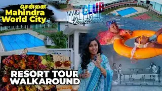 Luxury resort with Half Olympic Swimming Pool I Mahindra World City Club Tour I TWK