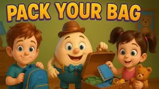 Pack Your Bag | Kids School Prep Song & Toddler Learning Rhyme | Baby Beeps