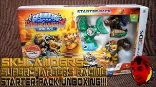 Skylanders SuperChargers Racing- Starter Pack! {Nintendo 3DS} {UNBOXING}