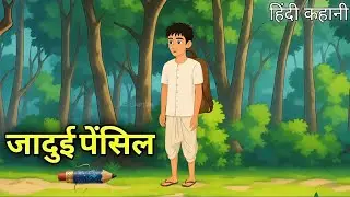जादुई पेंसिल की कहानी ✏️|लालच का अंजाम | #motivation Motivational #Hindi Story#moralstories#cartoon