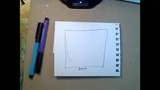 Tuesday Tangles Apr 21 2020 - Online Zentangle Class: Words for the World taught by Loretta West CZT