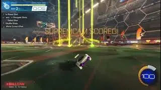 MY FIRST CEILING SHOT!!! (Rocket League)