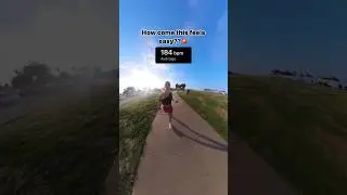 Why does running at 180 HEART RATE feel easy?🙊👀