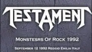 Testament  - Live Italy 1992  Monsters Of Rock