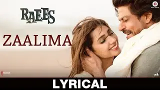 Zaalima - Shah Rukh Khan | Arijit Singh & Harshdeep Kaur | JAM8 | Pritam | Raees | Lyrical