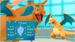 CHARIZARD SWEEP! Charizard Moveset Belly Drum 0IV Challenge - Pokemon Scarlet and Violet WiFi Battle