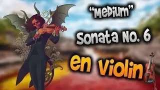 Paganini Sonata No.6 en Violín|How to Play,Tutorial,Tab,sheet music,Como Tocar|Manukesman