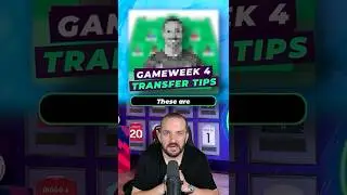 Transfer Tips for Gameweek 4 #fpl #fantasypremierleague #fpltips