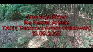 Operacja BIZON - Pierwsza Gra Na Nowej Arenie ASG TactiCool Arena Gałkówek | 13.09.2025 | 4K60FPS