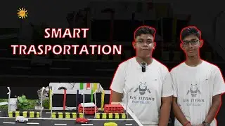 Smart transportation system #sunrobotronics #exhibition #renewableenergy #robotics