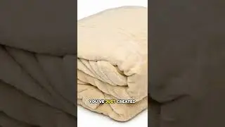How To Fold a Blanket Into a Pillow 🛏️