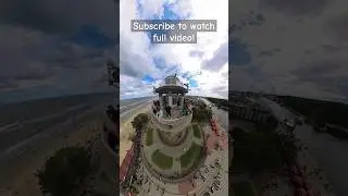 Visiting Poland for summer holidays. Lighthouse in Kolobrzeg #shorts #insta360 #poland