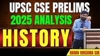 UPSC CSE Prelims 2025 Paper Analysis - History - La Excellence IAS - Mr. Rama Krishna