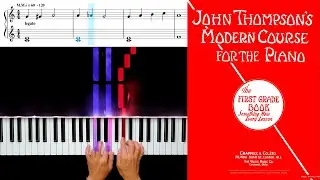 15. Vadeando el R&iacute;o (Stepping Stones) - John Thompson's Modern Course for the Piano 1st Grade
