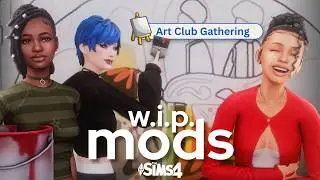 REAL HIGH SCHOOL CLUBS | Sims 4 Mod WIP Update